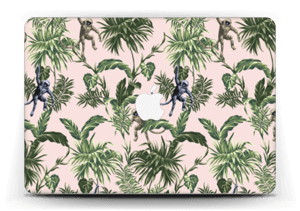 Apinoita ja lehtiä tarrakuori MacBook Air 13”