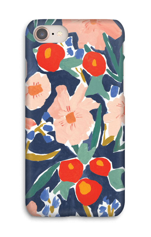 Akvarelblomster cover IPhone 8