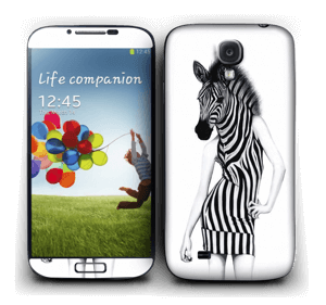 Party Zebra Skin Galaxy S4