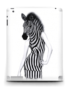 Party Zebra  Skin IPad 4/3/2