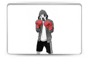 Street Boxer Skin Laptop 15.6