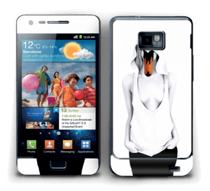 Swan Lady Skin Galaxy S2