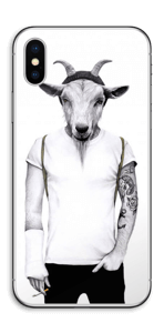 Hipster Goat Skin IPhone X