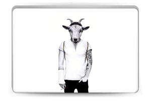 Hipster Goat Skin Laptop 15.6