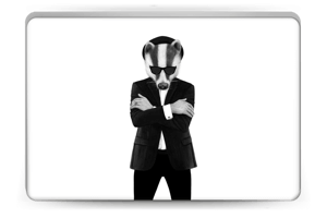 Blues Badger Skin Laptop 15.6