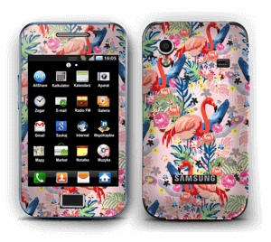 Flamingo Tropics Skin Galaxy Ace