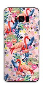 Flamingo Tropics Skin Galaxy S8 Plus