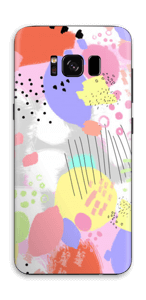 Abstract color Skin Galaxy S8