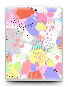 Abstract color Skin IPad 1