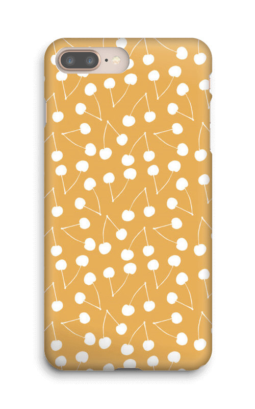 Jaune cerises Coque IPhone 8 Plus