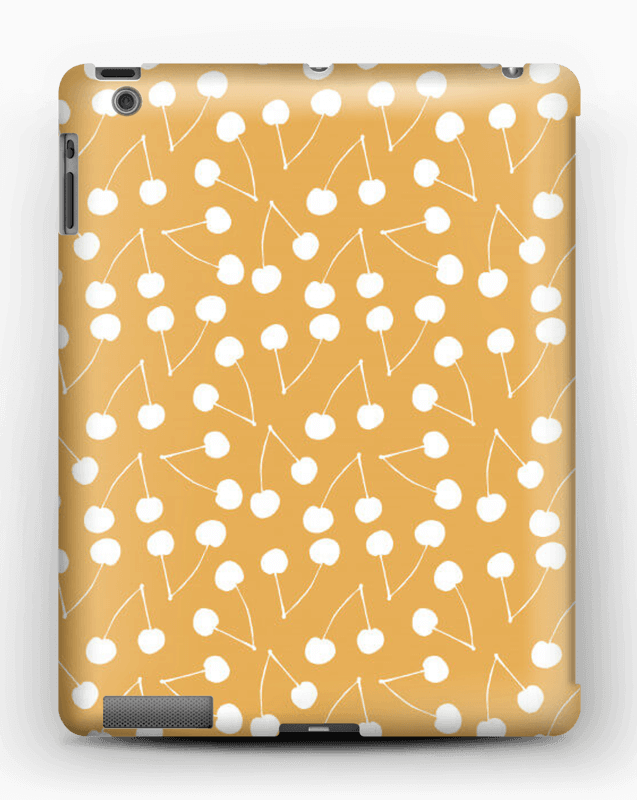 Cherry Yellow kuoret IPad 4/3/2