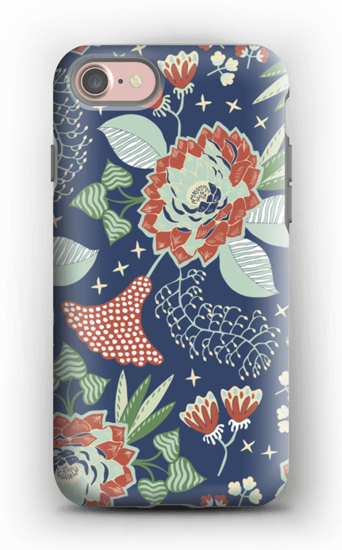 Fleurs mystiques Coque IPhone 7 tough
