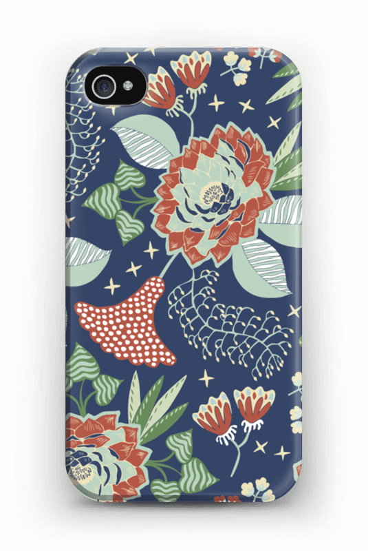 Fleurs mystiques Coque IPhone 4/4s