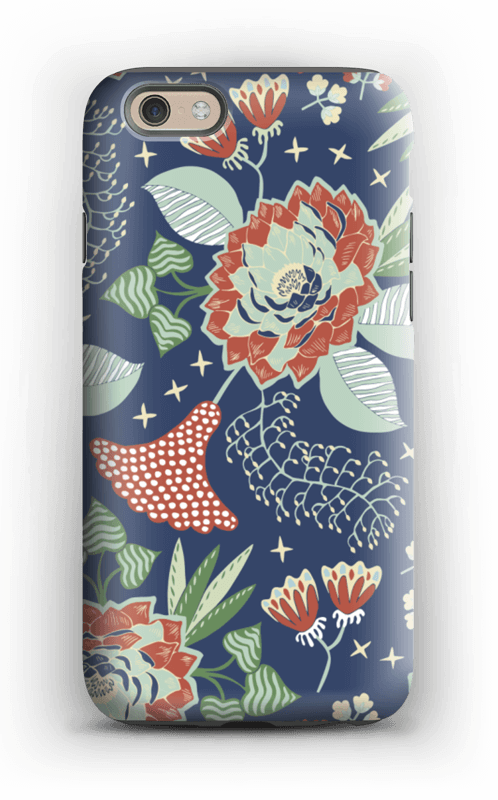 Fleurs mystiques Coque IPhone 6 tough