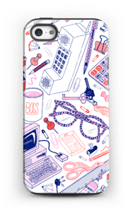 Konttori kuoret IPhone 5/5s tough