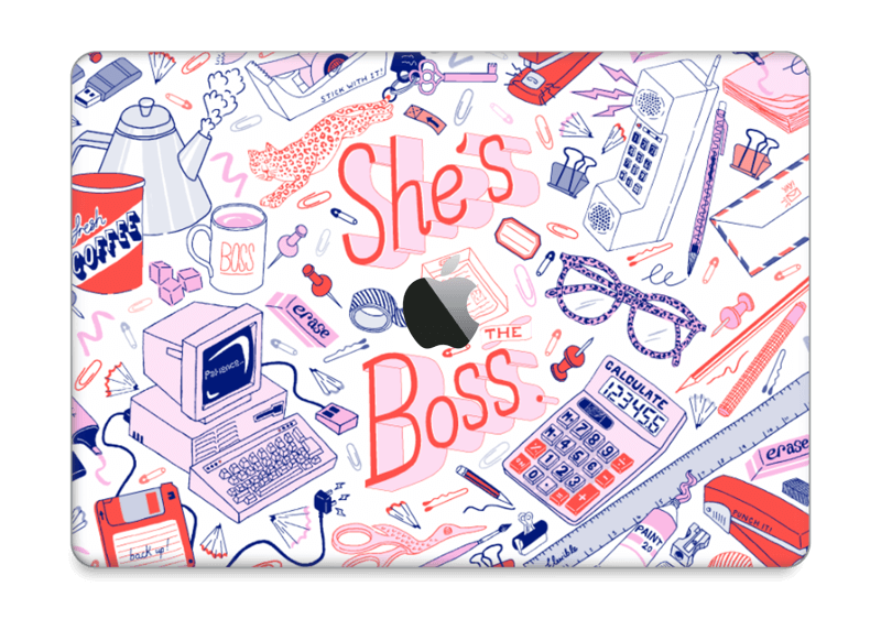 Son bureau à ELLE Skin MacBook Pro 13” 2016-