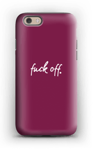 Fuck off. luumunvärinen kuoret IPhone 6s tough
