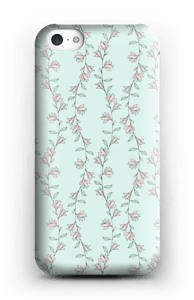 Light pink flower case IPhone 5c