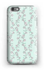 Light Pink Flowers case IPhone 6 Plus tough