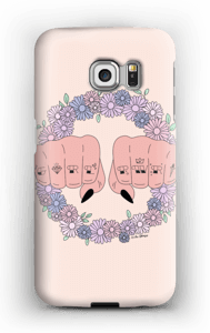 Girl PWR kuoret Galaxy S6 Edge