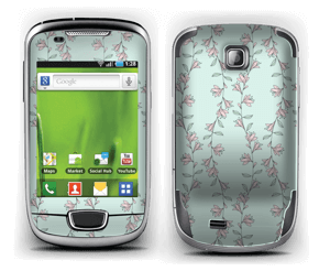 Light Pink Flowers Skin Galaxy Mini