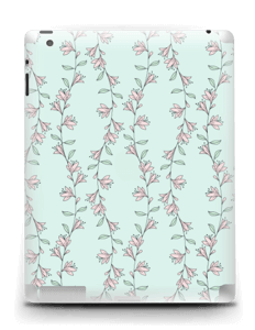 Light Pink Flowers Skin IPad 4/3/2