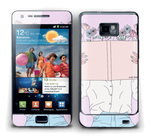 Book Of Flowers Skin Galaxy S2