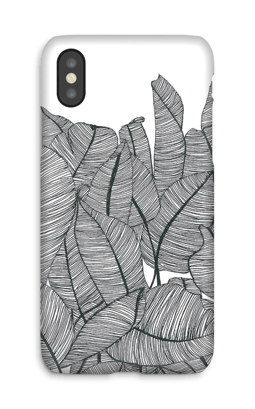 Banana Leaves Coque IPhone X