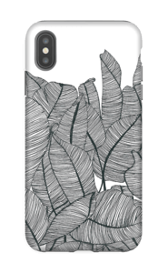 Banana Leaves Coque IPhone XS Max tough
