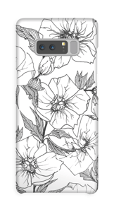 Winter Flowers Coque Galaxy Note8