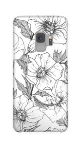 Winter Flowers Coque Galaxy S9