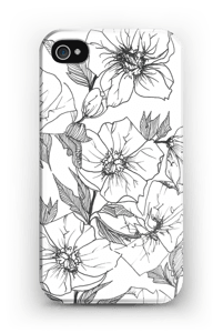 Winter Flowers Coque IPhone 4/4s
