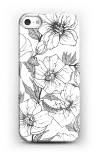 Winter Flowers Coque IPhone 5/5S