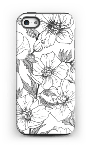 Winter Flowers Coque IPhone 5/5s tough