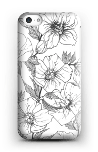 Winter Flowers Coque IPhone 5c
