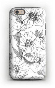 Winter Flowers Coque IPhone 6s tough