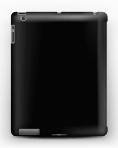 Musta kuoret IPad 4/3/2