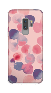 Watercolor dots case Galaxy S9 Plus