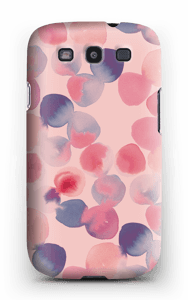 Watercolor dots case Galaxy S3