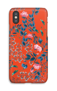 Red flower bouquet case IPhone X