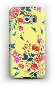  Yellow flower bouquet case Galaxy S6 Edge