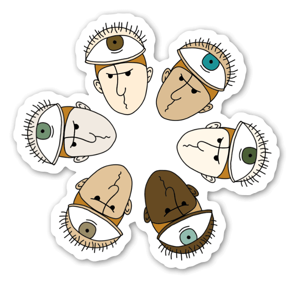 Jugés sticker