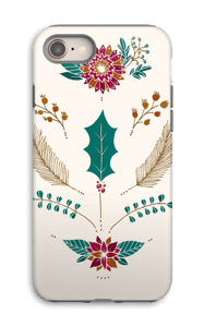 Winter Light Bouquet case IPhone 8 tough
