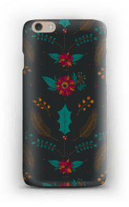 Winter Bouquet Pattern case IPhone 6 Plus