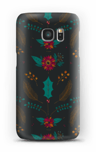 Winter Bouquet pattern case Galaxy S7
