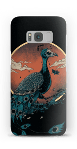 Peacock in darkness case Galaxy S8