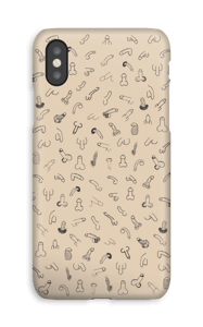 Penes Beige funda IPhone XS