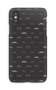 Bigotes Negro funda IPhone XS