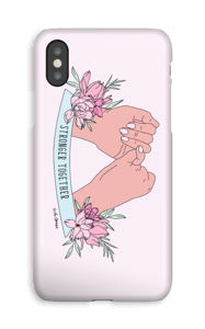 Zusammen stark Handyhülle IPhone XS
