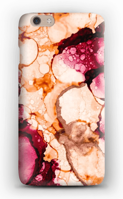 Pink Orange Bubbles Caseapp